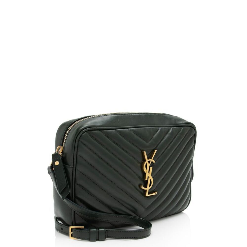 Saint Laurent Matelasse Calfskin Monogram Lou Camera Bag - Picture 2 of 16